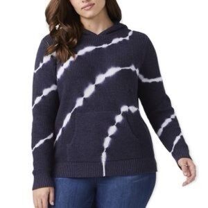 Belle by Belldini Women’s Hoodie Sweater Tie Dye size M